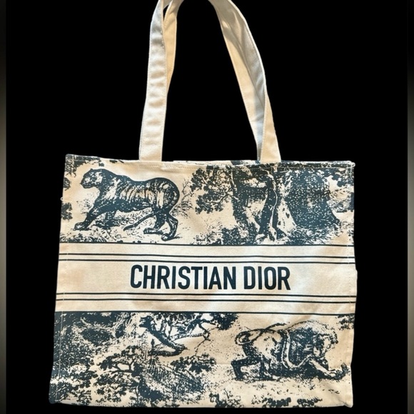 Dior Handbags - SOLD! Limited Edition Dior Canvas Tote